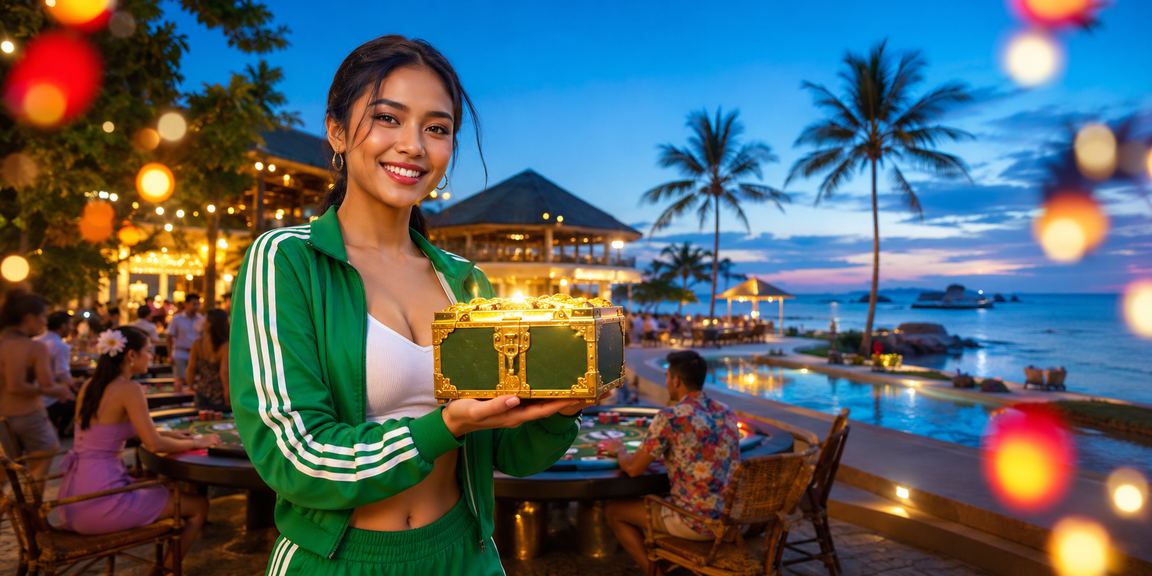 Suasana festival permainan kartu yang meriah di platform hiburan tentenslot